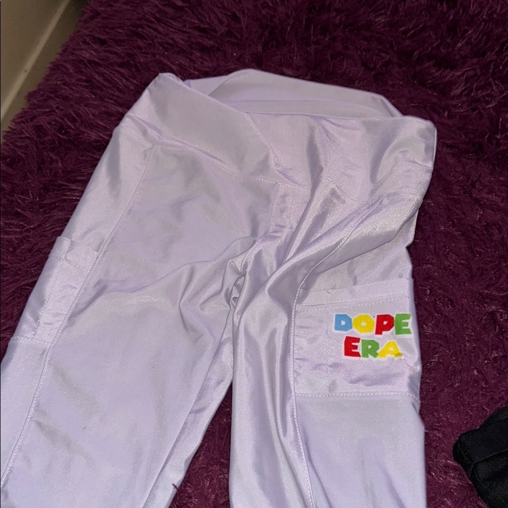 Dope Era White Leggings